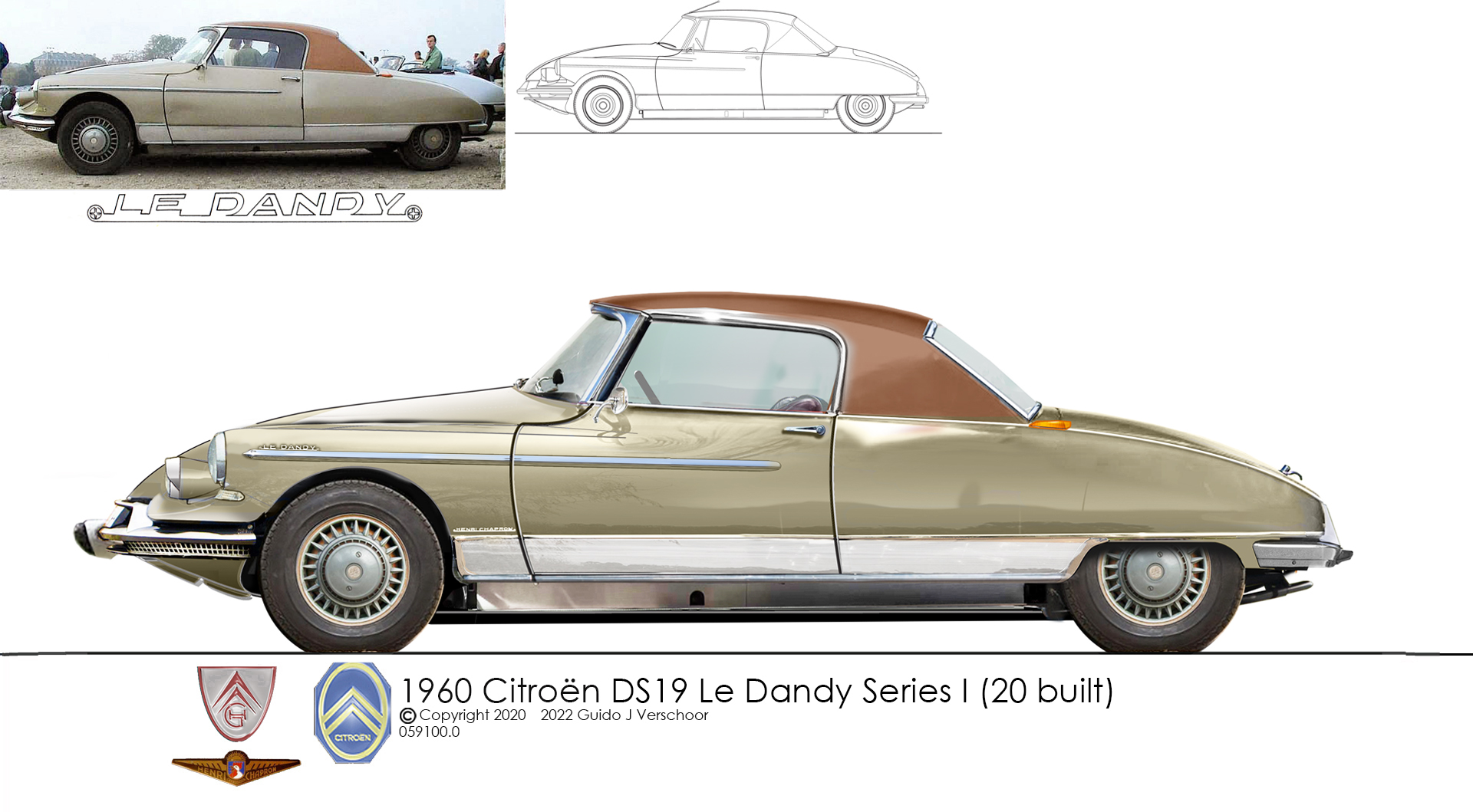 1978 Citroen CX Landaulet Chapron Speciale